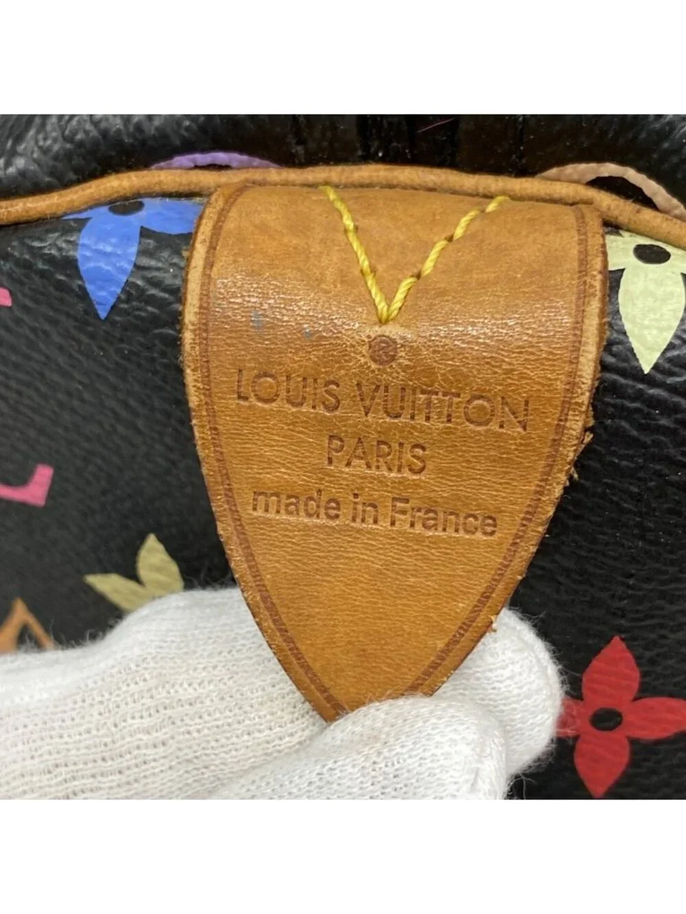 ★SOLD★ Louis Vuitton Handbag Monogram Multicolor Speedy 30 Noir - Picture 5 of 10